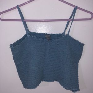 Arie Blue Tank Top